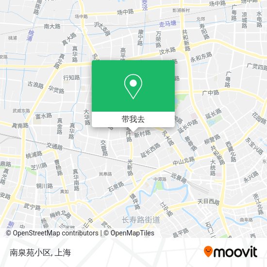 南泉苑小区地图