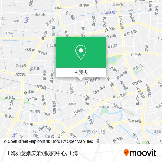 上海如意婚庆策划顾问中心地图