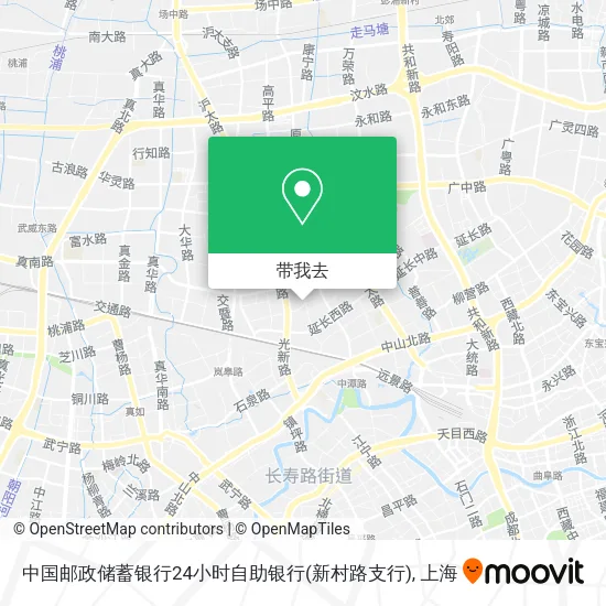 中国邮政储蓄银行24小时自助银行(新村路支行)地图