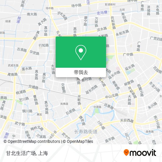甘北生活广场地图