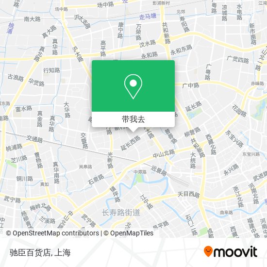 驰臣百货店地图