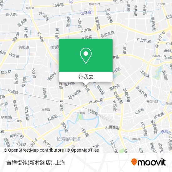 吉祥馄饨(新村路店)地图