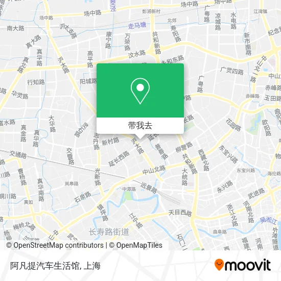 阿凡提汽车生活馆地图