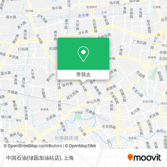 中国石油(绿园加油站店)地图