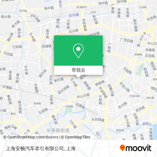 上海安畅汽车牵引有限公司地图