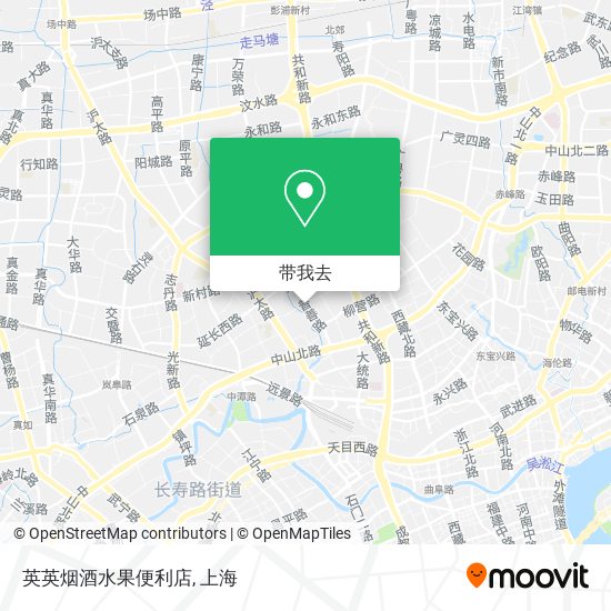英英烟酒水果便利店地图