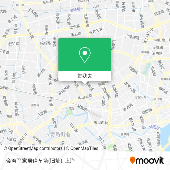 金海马家居停车场(旧址)地图
