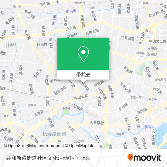 共和新路街道社区文化活动中心地图