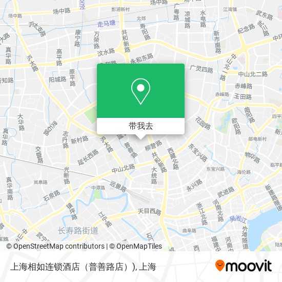 上海相如连锁酒店（普善路店）)地图