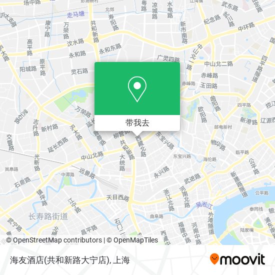 海友酒店(共和新路大宁店)地图