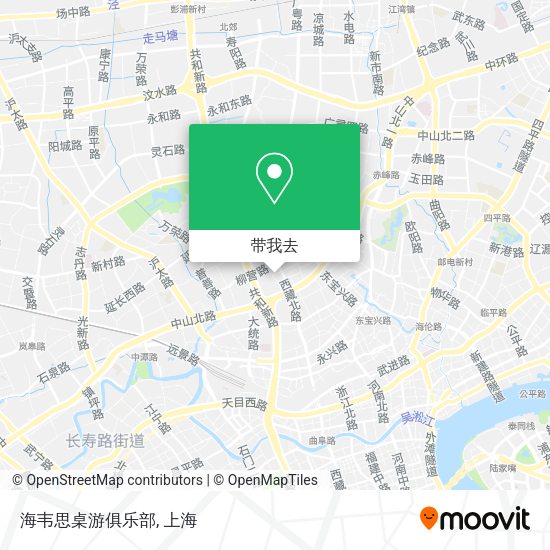 海韦思桌游俱乐部地图