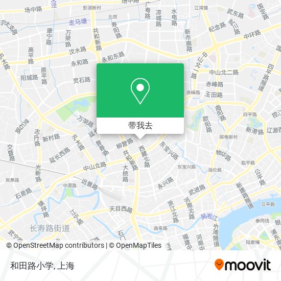 和田路小学地图