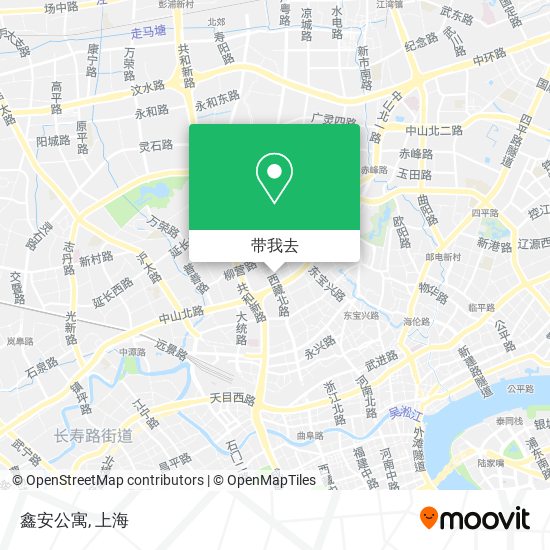 鑫安公寓地图