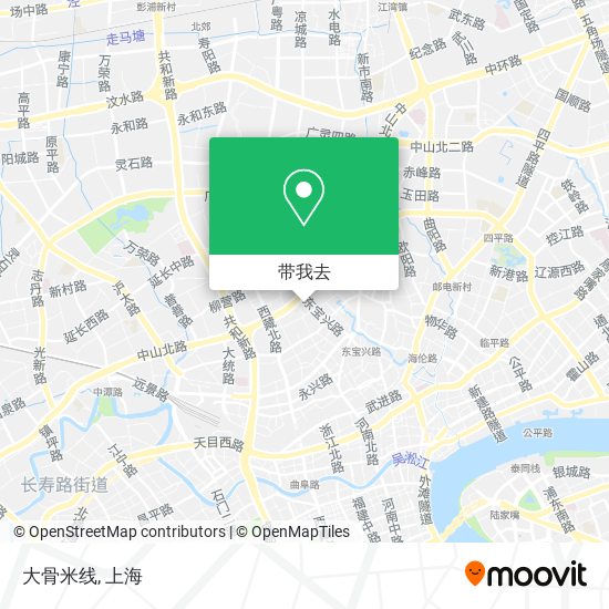 大骨米线地图
