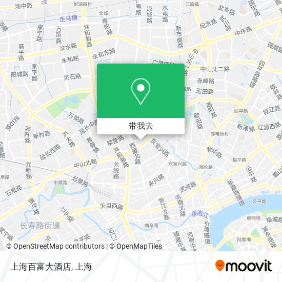 上海百富大酒店地图