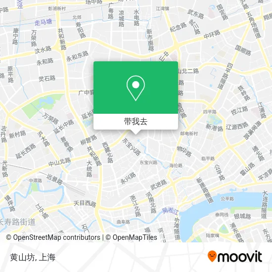 黄山坊地图