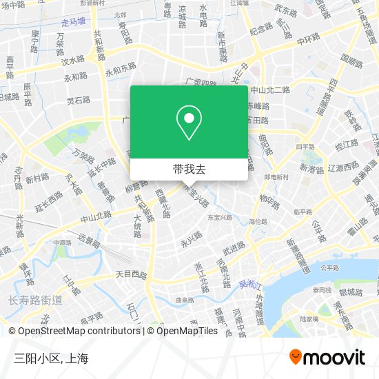 三阳小区地图