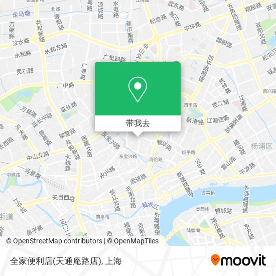 全家便利店(天通庵路店)地图