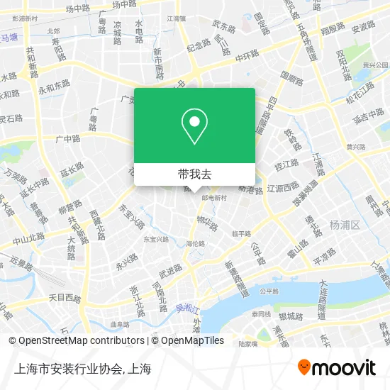 上海市安装行业协会地图