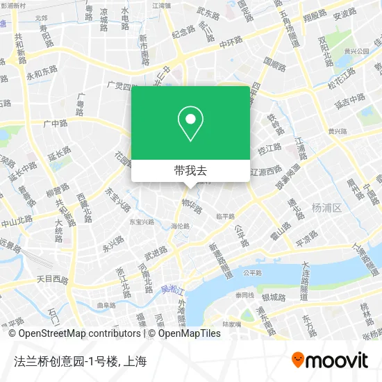 法兰桥创意园-1号楼地图