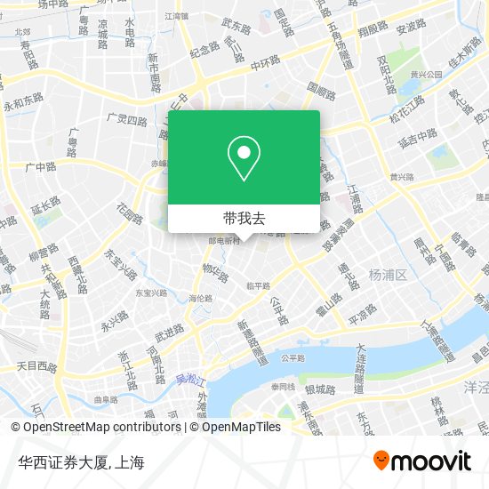 华西证券大厦地图
