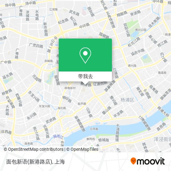 面包新语(新港路店)地图