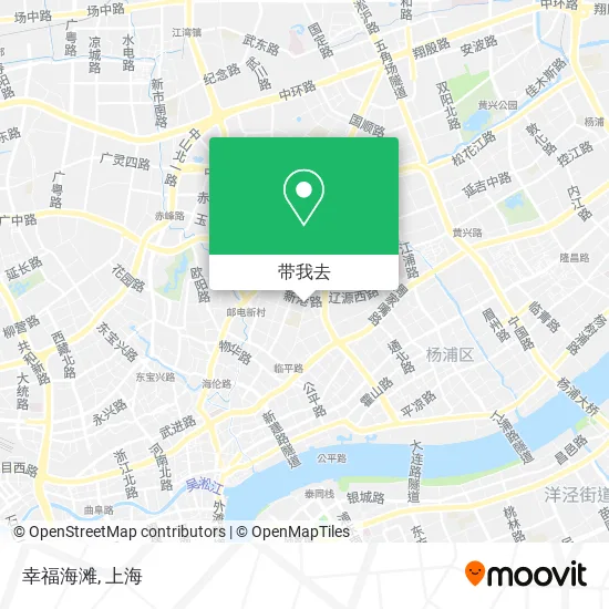 幸福海滩地图