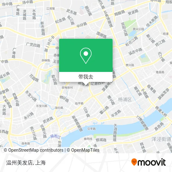 温州美发店地图