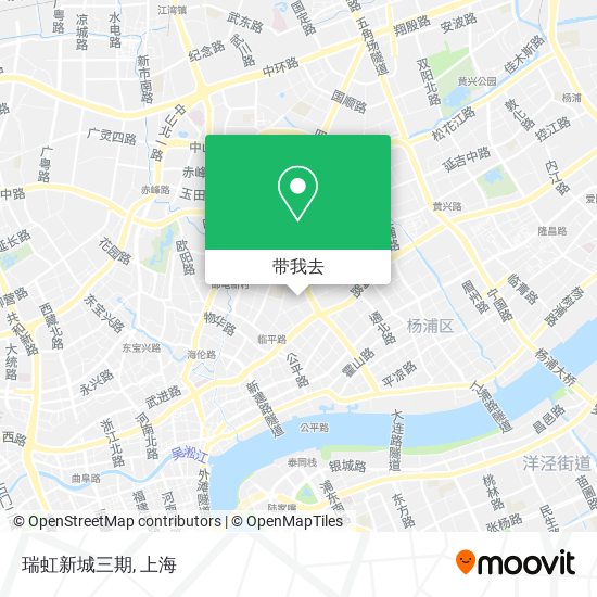 瑞虹新城三期地图