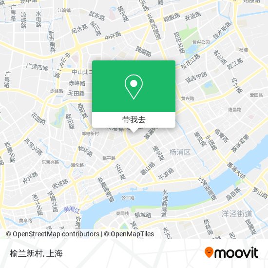 榆兰新村地图