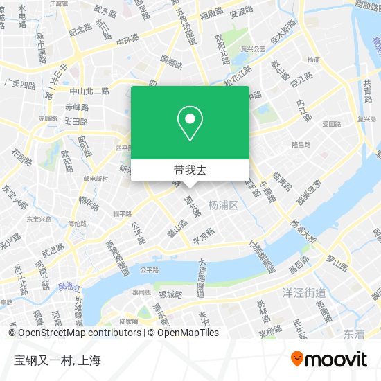 宝钢又一村地图