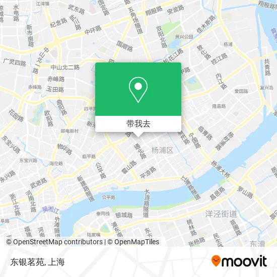 东银茗苑地图