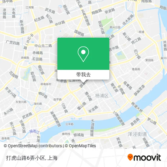 打虎山路6弄小区地图
