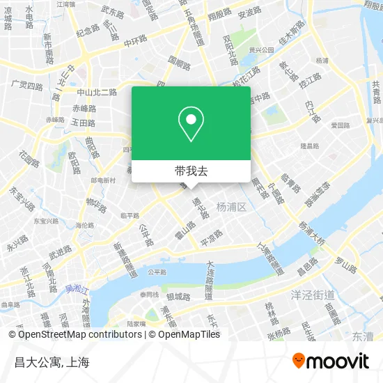 昌大公寓地图