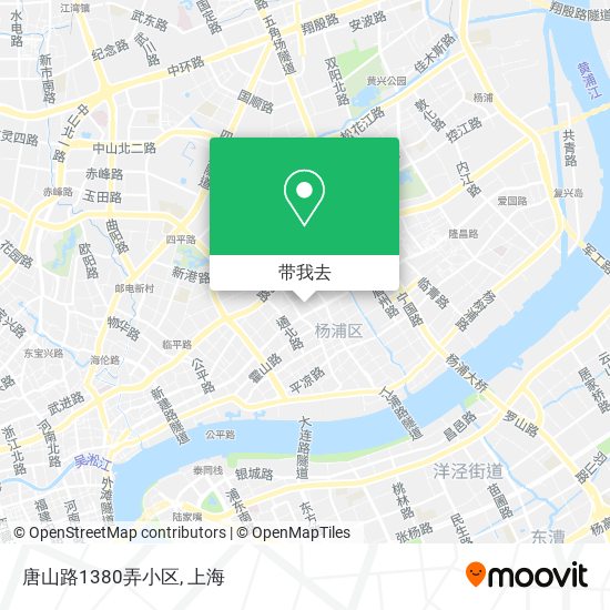 唐山路1380弄小区地图