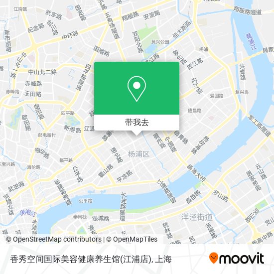 香秀空间国际美容健康养生馆(江浦店)地图