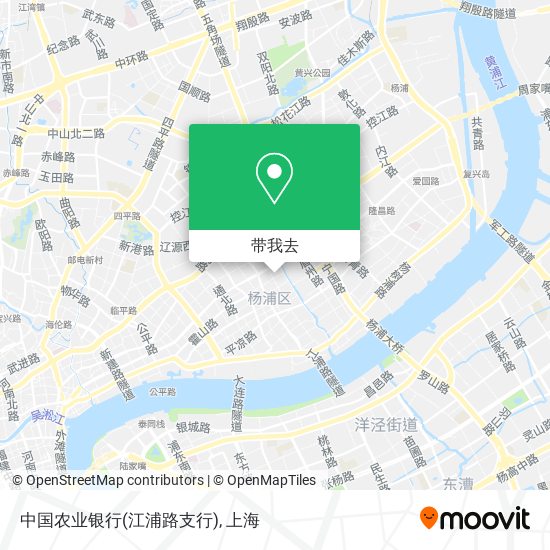 中国农业银行(江浦路支行)地图