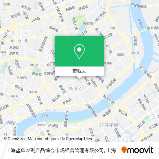 上海盐阜农副产品综合市场经营管理有限公司地图