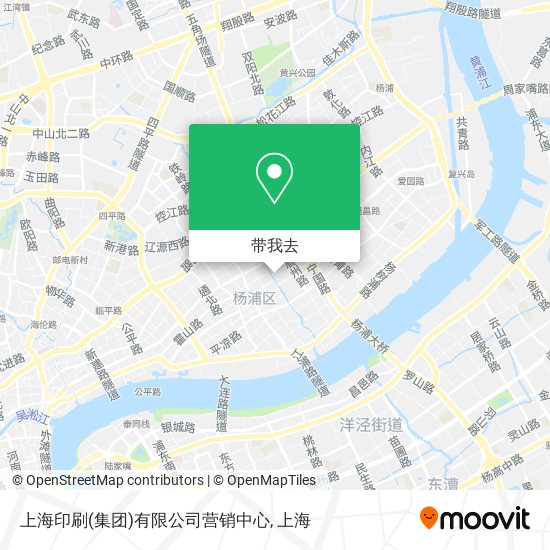 上海印刷(集团)有限公司营销中心地图