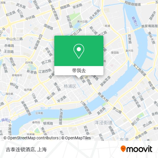 吉泰连锁酒店地图