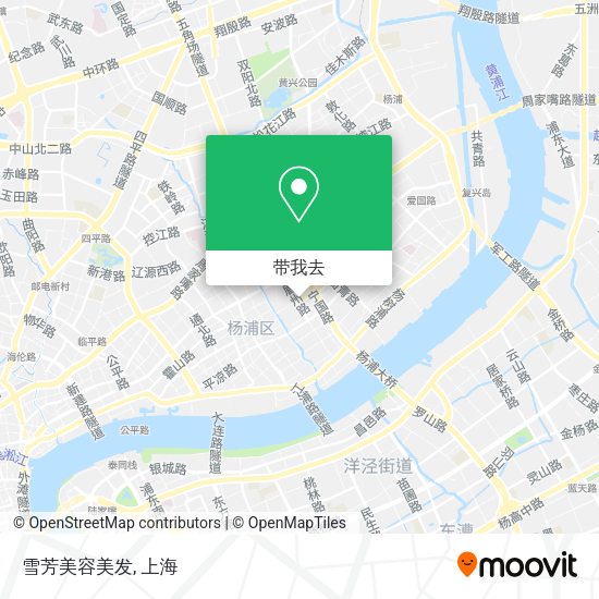雪芳美容美发地图