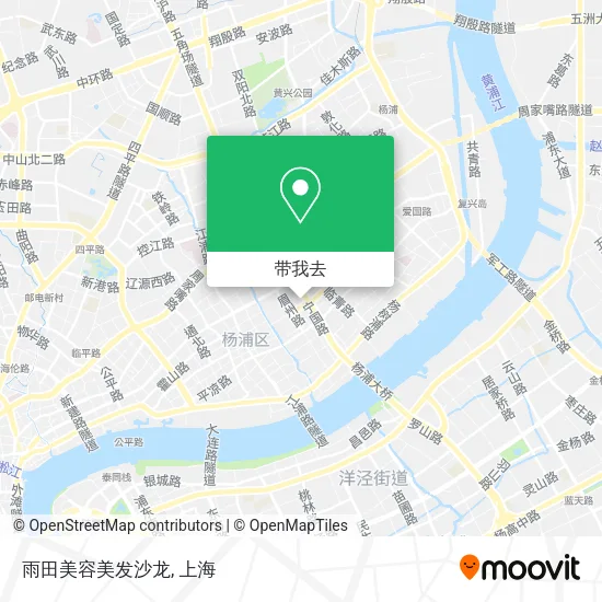 雨田美容美发沙龙地图