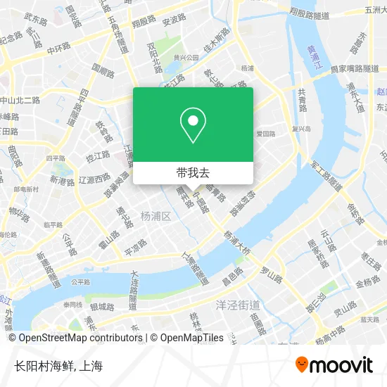 长阳村海鲜地图