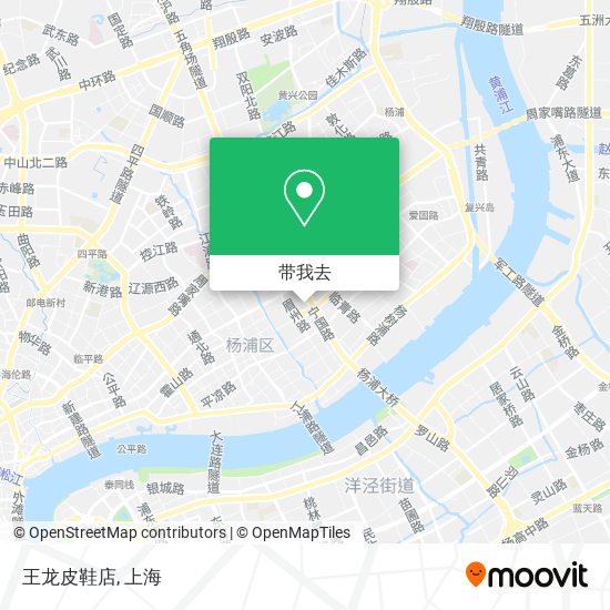 王龙皮鞋店地图