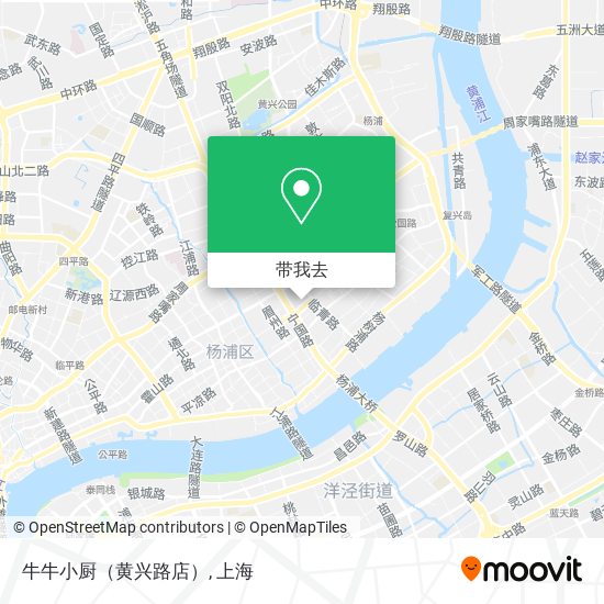 牛牛小厨（黄兴路店）地图