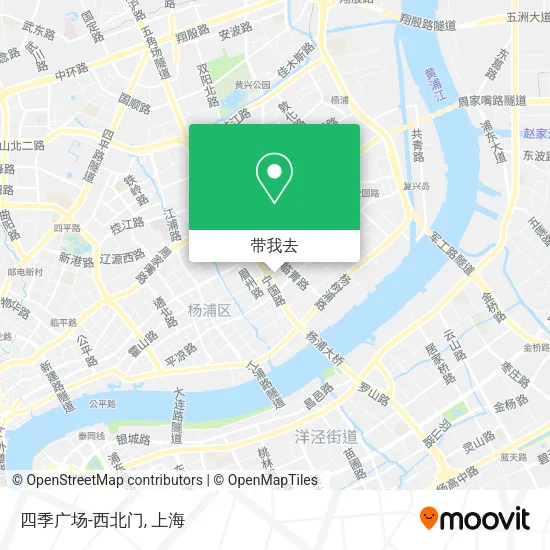 四季广场-西北门地图