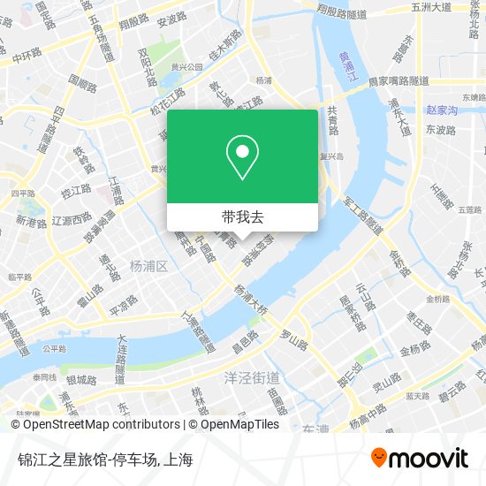 锦江之星旅馆-停车场地图