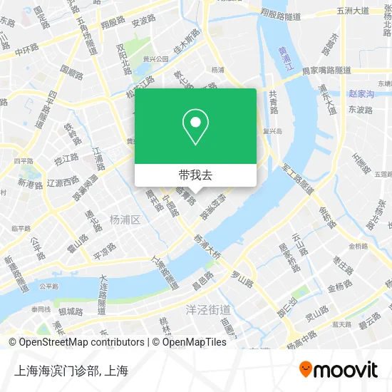 上海海滨门诊部地图