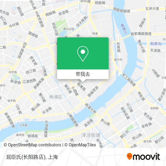 屈臣氏(长阳路店)地图