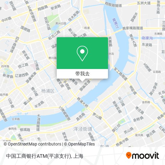 中国工商银行ATM(平凉支行)地图